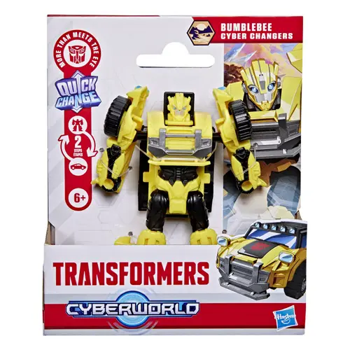 Figurina Transformers Cyberworld - Bumblebee, 10 cm