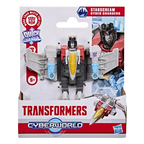Figurina Transformers Cyberworld - Starscream, 10 cm