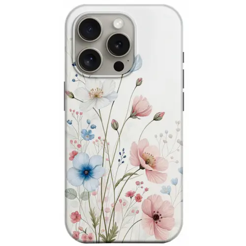 Husa pentru Samsung Galaxy A05s A057, OEM, Botanical, Multicolor