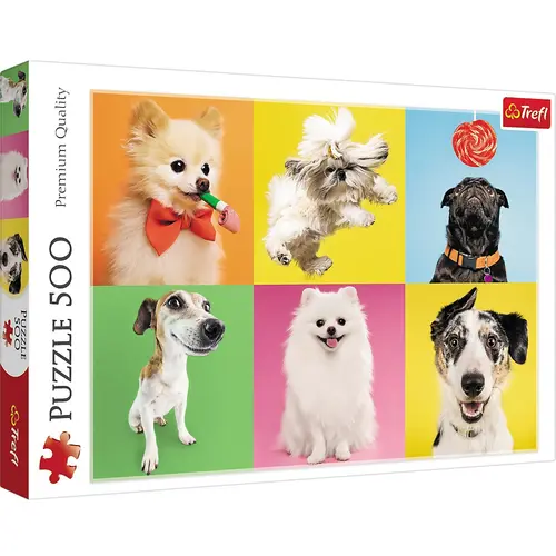 Puzzle Trefl Catelusi, 500 piese