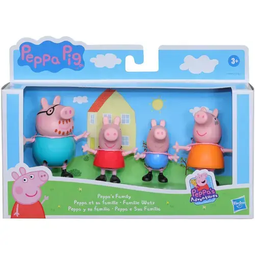 Set figurine Peppa Pig - Familia Pig