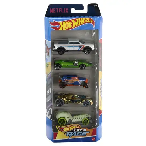 Set 5 masinute Hot Wheels - Lets Race