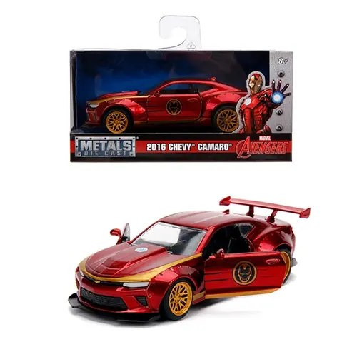 Masinuta  Jada Toys Iron Man 2016 Chevy Camaro Ss, 1:32