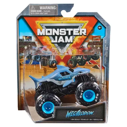 Masinuta diecast Monster Jam - Megalodon, 1:64