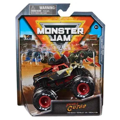 Masinuta diecast Monster Jam - Pirate'S Curse, 1:64