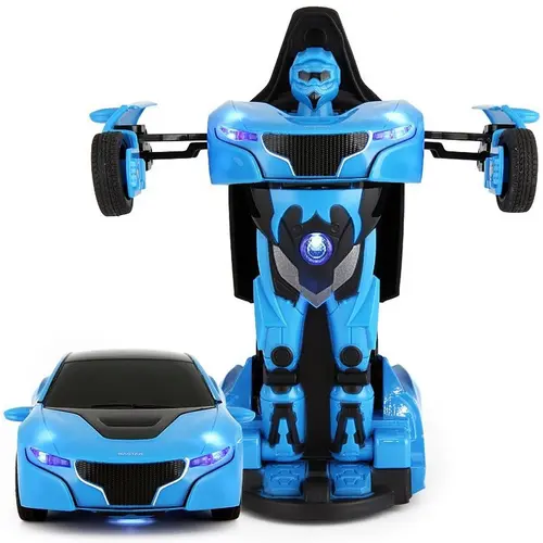 Masinuta diecast Rastar - Transformable RS, 1:32, Albastru