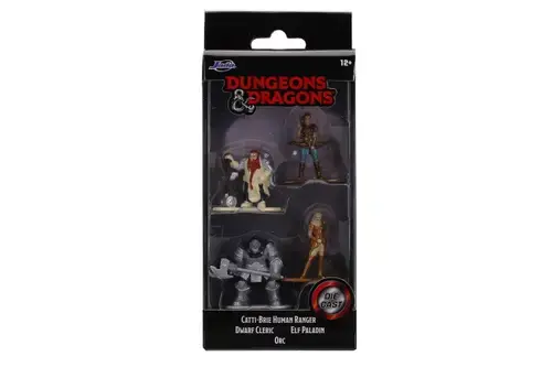 Set 4 nanofigurine Dungeons & Dragons (Multicolor)