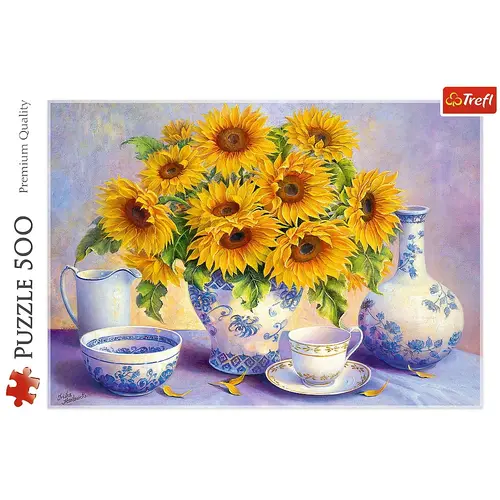 Puzzle Trefl Floarea Soarelui, 500 piese