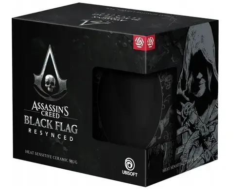 Cana Termosensibila Good Loot Assassin's Creed Black Flag Resynced - Edward Kenway, 480 ml (Negru)
