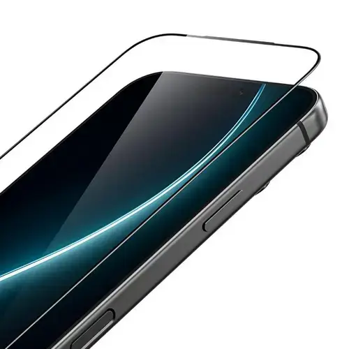 Folie Sticla Benks Premium Glass Warrior HD pentru iPhone 17 / iPhone 16 Pro cu aplicator inclus, Negru