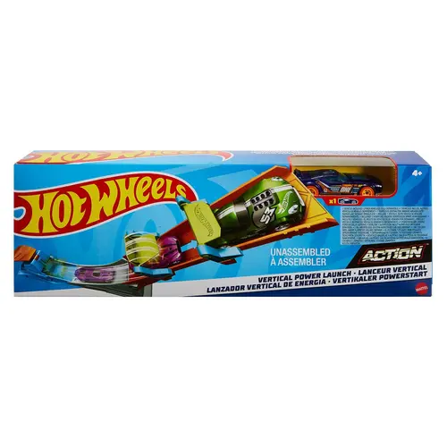 Set de joaca Hot Wheels Action - Pista Obstacol, Power Slam