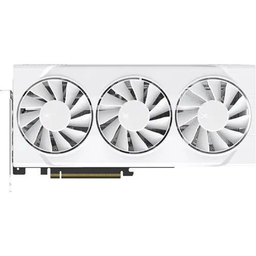Placa video XFX Radeon RX 9070 GRE Swift White 12GB GDDR6 192-bit