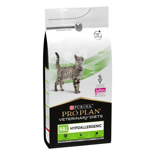 PRO PLAN VETERINARY DIETS® HA Hypoallergenic, dietă veterinară pentru pisici