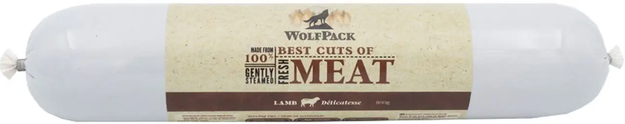 WOLFPACK Delicatesse meat sausage, salam 100% miel