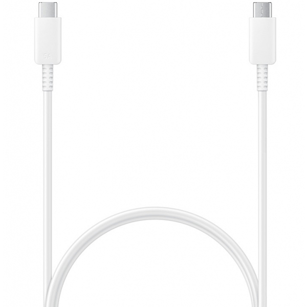Cablu Date si Incarcare USB-C - USB-C Samsung EP-DN975, 100W, 1m, Alb EP-DN975BWEGWW