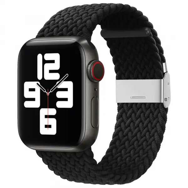 Curea Techsuit W032 pentru Apple Watch 42mm / 41mm / 40mm / 38mm Series, Neagra