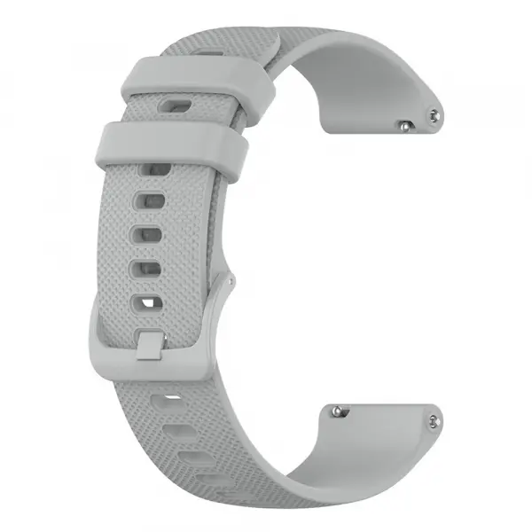 Curea Techsuit W006 pentru Samsung Galaxy Watch / Huawei Watch Series, 20mm, Gri