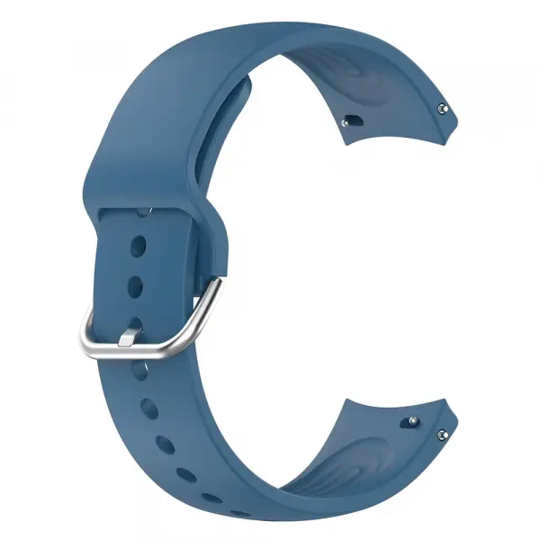Curea Techsuit W003 pentru Huawei Watch / Xiaomi Watch Series, 22mm, Bleumarin