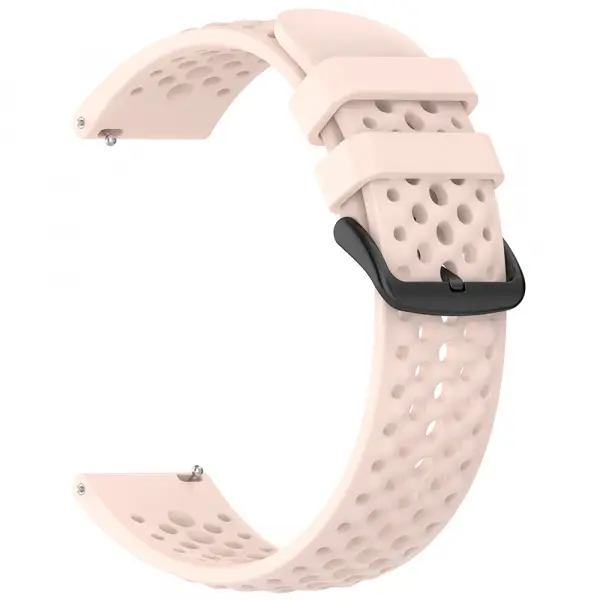 Curea Techsuit W083 pentru Amazfit Watch / Samsung Watch Series, 22mm, Roz