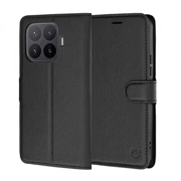 Husa pentru Xiaomi 17T Pro, Techsuit, Leather Folio, Neagra