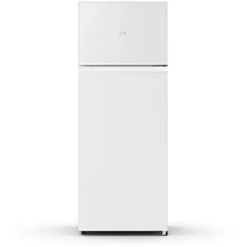 Frigider cu doua usi Tesla RD2100ME, 207 l, Iluminare LED, Clasa E, Usi reversibile, H 143 cm (Alb)