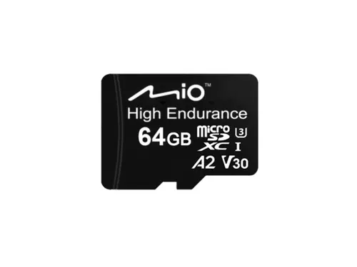Card de memorie Mio MiVue, MicroSDXC, 64GB, A2, V30, UHS-I U3