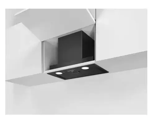 Hota incorporabila tip caseta Electrolux Seria 700 Sense CFG526R, 600 mc/h, 1 motor, 3 viteze+intensiv, 1 filtru de aluminiu, Control electronic, Clasa C (Negru)