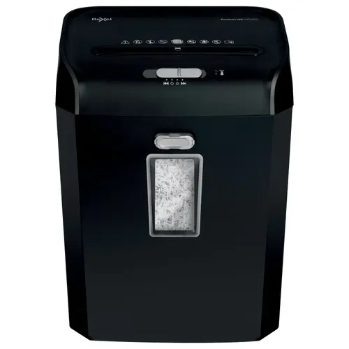 Distrugator manual documente Rexel  QS REX823 2104583EU, 8 coli, P4, cross-cut/tip confeti, cos 23 litri