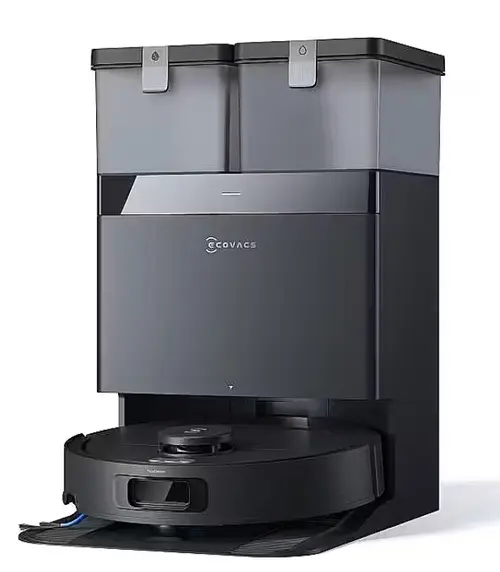 Aspirator robot Ecovacs DEEBOT T30e OMNI, 25000Pa, OZMO Turbo 2.0, TrueMapping 2.0, Autonomie 200 minute, 25000Pa, Recipient praf 0.26 L, Rezervor 70 ml, 35 W (Negru)