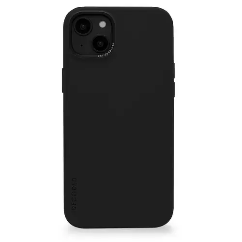 Husa de protectie compatibila cu MagSafe pentru iPhone 14 Plus, Decoded, Negru