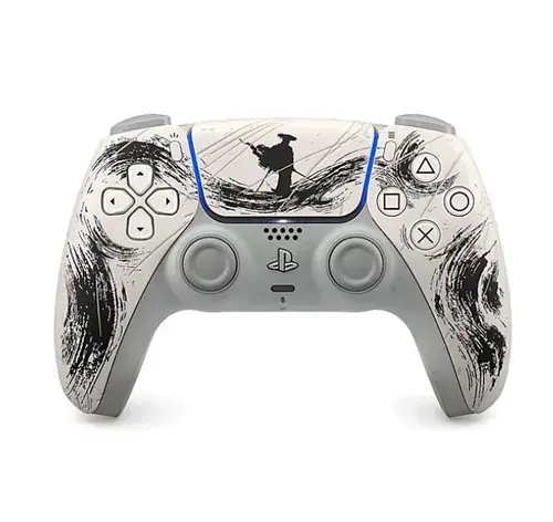 Controller Wireless Sony DualSense Ghost of Yotei Black Limited Edition pentru PlayStation 5 (Negru/Alb)