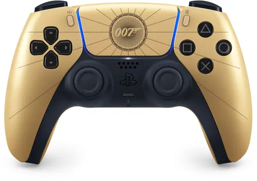 Controller Wireless Sony DualSense 007 First Light™ Gold Limited Edition pentru PlayStation 5 (Auriu/Negru)