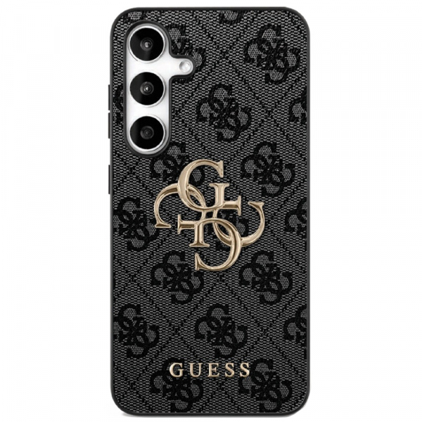 Husa pentru Samsung Galaxy S25 FE, Guess, 4G Metal Logo, Neagra