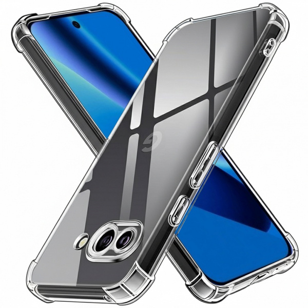 Husa pentru Google Pixel 10a, Techsuit, Shockproof Clear, Transparenta
