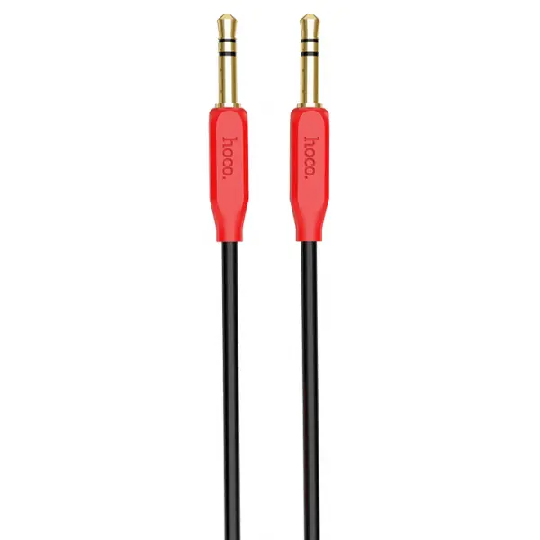 Cablu Audio 3.5 mm la 3.5 mm HOCO UPA11, 1 m, Negru