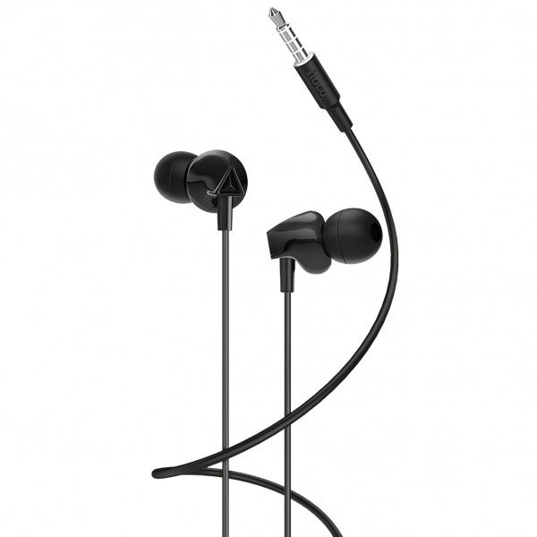 Handsfree Casti In-Ear HOCO M60 Perfect sound, Cu microfon, 3.5 mm, Negru