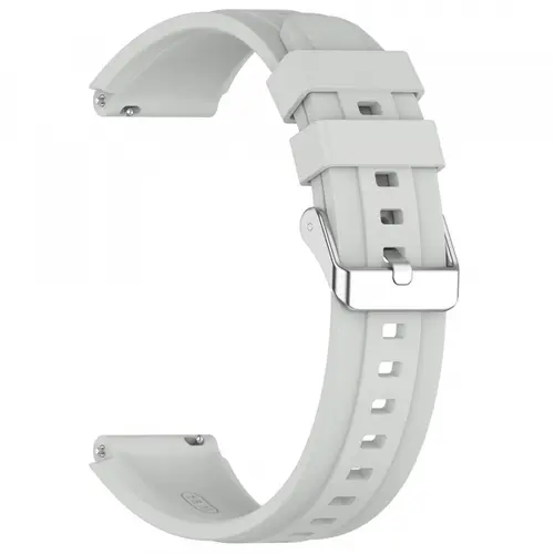 Curea Techsuit W075 pentru Huawei Watch / Garmin Watch Series, 18mm, Gri