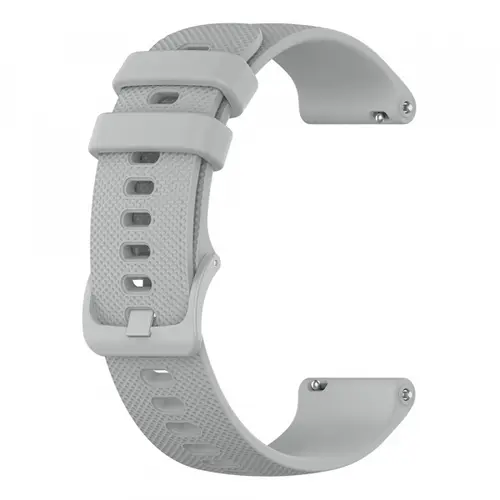 Curea Techsuit W006 pentru Huawei Watch / Garmin Watch Series, 18mm, Gri