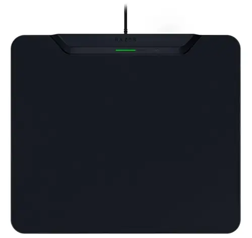 Mouse Pad Gaming RAZER Hyperflux V2, Hard Edition, Incarcare Wireless, 1000 Hz, Indicator LED (Negru)