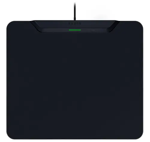 Mouse Pad Gaming RAZER Hyperflux V2, Hard Edition, Incarcare Wireless, 1000 Hz, Indicator LED (Negru)
