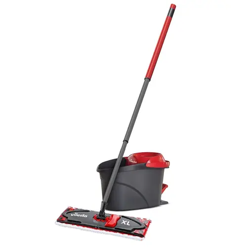Mop Vileda Ultramat Turbo XL 2019 (Negru/Rosu)
