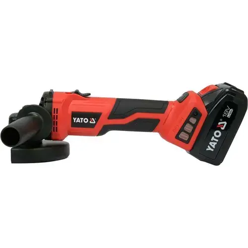 Polizor unghiular Yato YT-828294, 18V, Control viteza, 1X4.0Ah