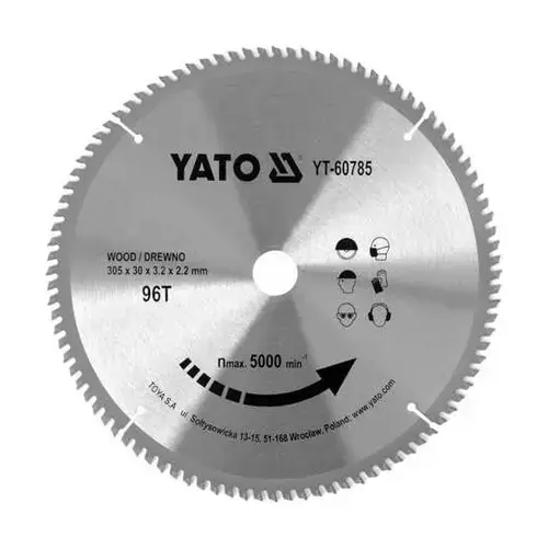 Disc circular pentru lemn Yato YT-60785, 305X96TX30mm