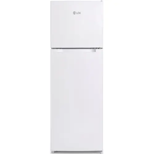 Frigider cu doua usi LDK LF-261W, Capacitate 261 l, Less Frost, Termostat ajustabil, Iluminare LED, H 170 cm (Alb)
