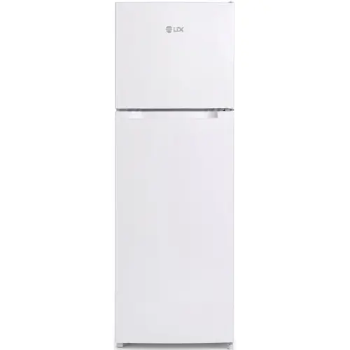 Frigider cu doua usi LDK LF-261W, Capacitate 261 l, Less Frost, Termostat ajustabil, Iluminare LED, H 170 cm (Alb)