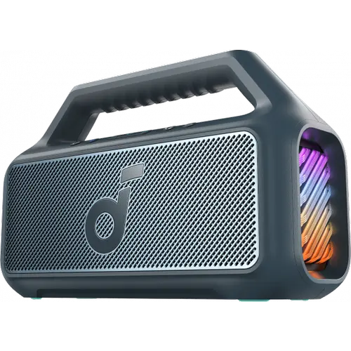 Boxa Portabila Bluetooth Anker SoundCore Boom 2 New Version A3138032, 80W, TWS, RGB, Waterproof, Albastru