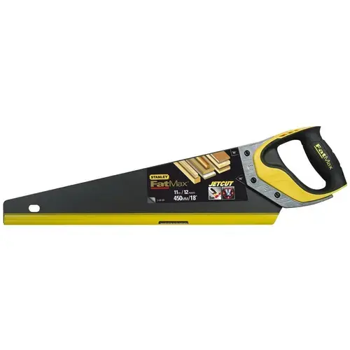 Fierastrau Stanley, Aluminiu/ABS, 450 mm (Negru)