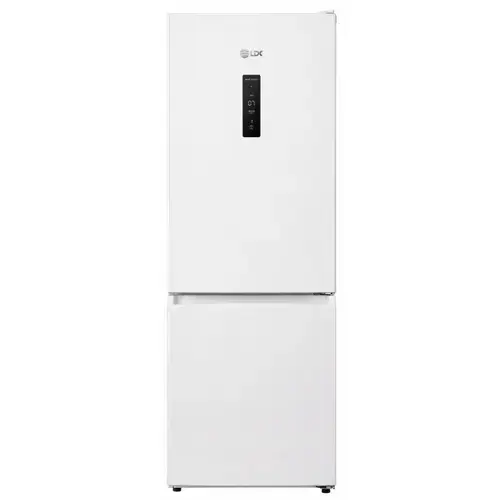 Combina frigorifica LDK CF-320NFDI W, Capacitate 320 l, No Frost, Control Touch, Big Crisper, H 185 cm, Clasa E (Alb)