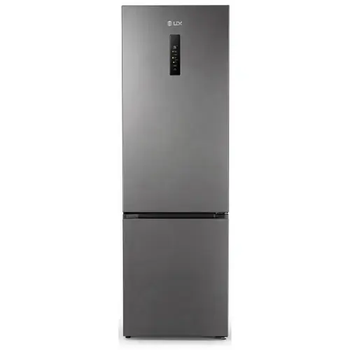 Combina frigorifica LDK CF-405NFDS3, Capacitate 405 l, No Frost, Control Touch, Multi AirFlow, Cripser Box, H 199 cm (Antracit)
