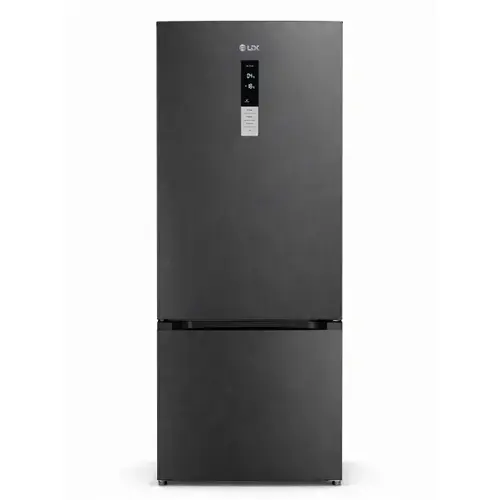 Combina frigorifica LDK CF-442NFDS, Capacitate 442 l, No Frost, Control Touch, MultiAir Flow, Rafturi Sticla, Crisper Box, H 186 cm, Clasa E (Antracit)